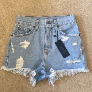 NWT LF STORES CARMAR DENIM SHORTS